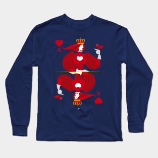 Queen of hearts Long Sleeve T-Shirt